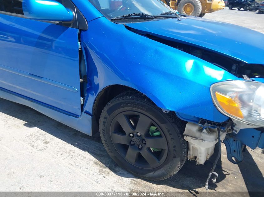 2008 Toyota Corolla Ce/Le/S VIN: 2T1BR32E78C872993 Lot: 39377113