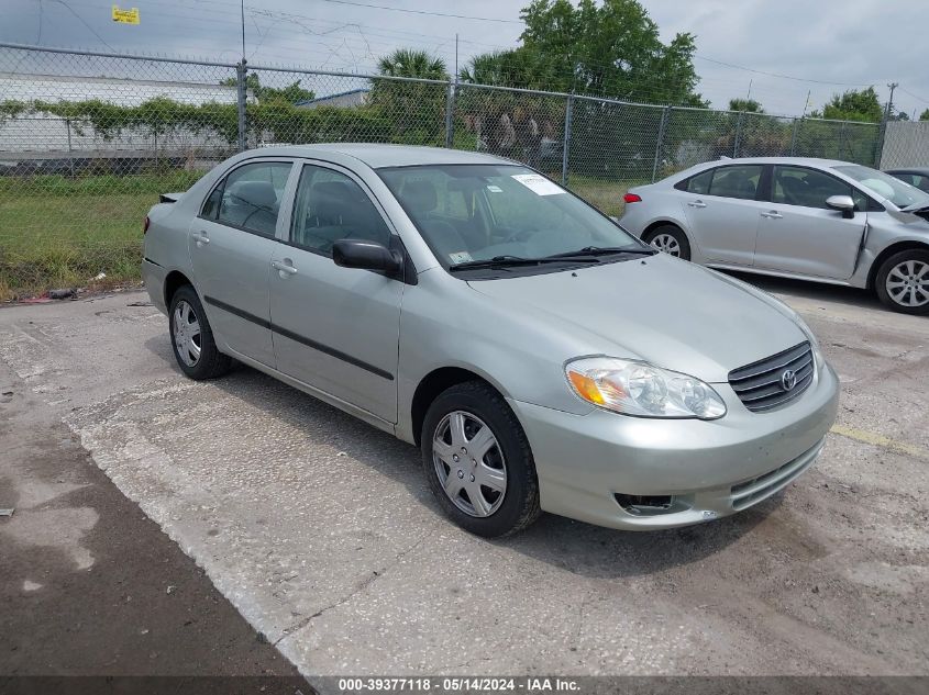 2004 Toyota Corolla Ce VIN: 2T1BR32E04C302523 Lot: 39377118