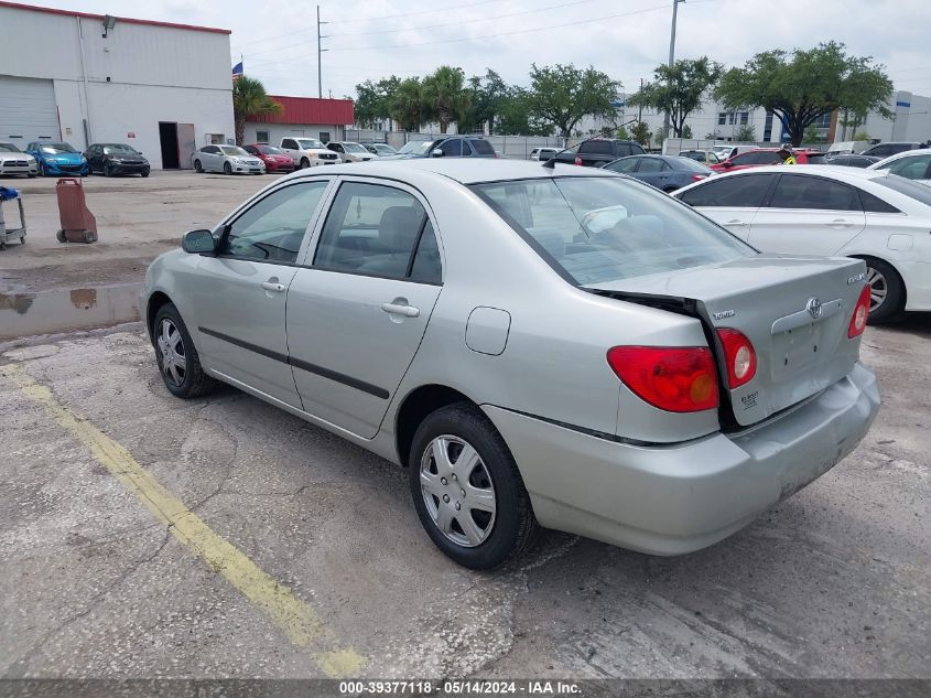 2004 Toyota Corolla Ce VIN: 2T1BR32E04C302523 Lot: 39377118