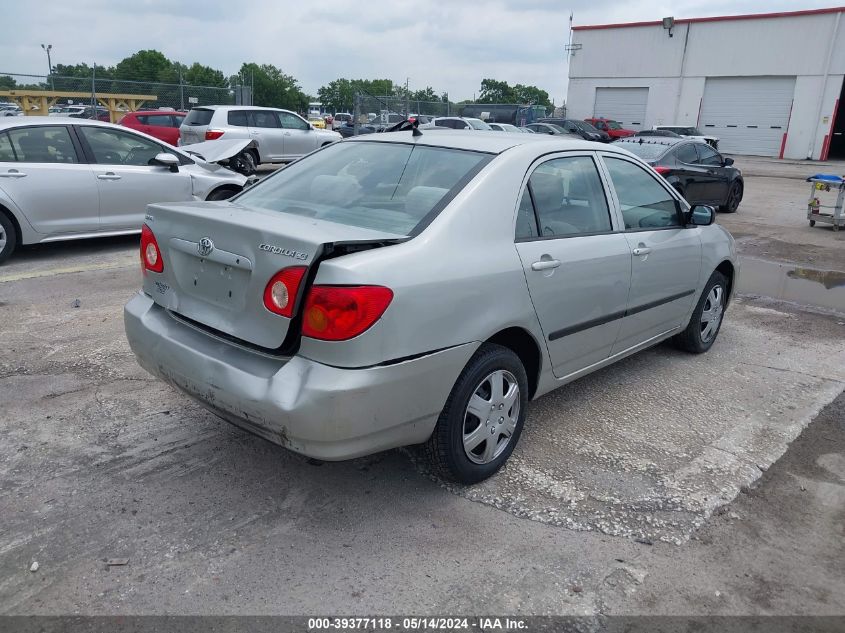 2004 Toyota Corolla Ce VIN: 2T1BR32E04C302523 Lot: 39377118