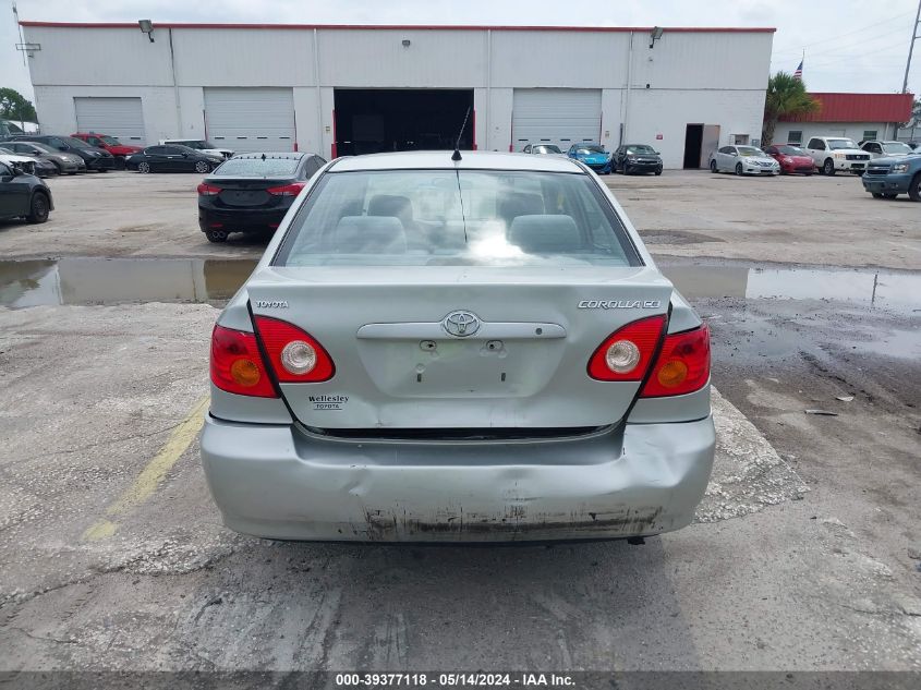 2004 Toyota Corolla Ce VIN: 2T1BR32E04C302523 Lot: 39377118