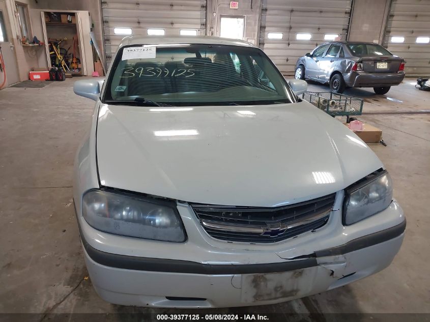 2003 Chevrolet Impala Police VIN: 2G1WF55KX39372240 Lot: 39377125