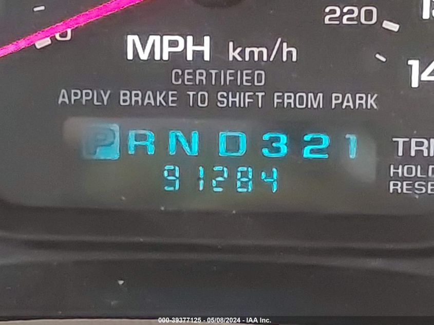 2003 Chevrolet Impala Police VIN: 2G1WF55KX39372240 Lot: 39377125