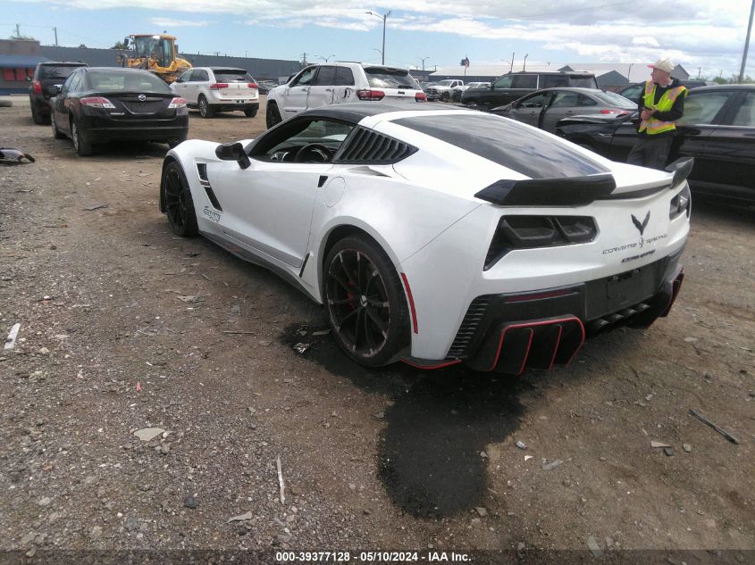 2017 Chevrolet Corvette Grand Sport VIN: 1G1YW2D78H5100908 Lot: 39377128