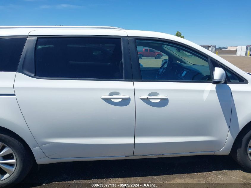 2017 KIA SEDONA LX - KNDMB5C10H6314625