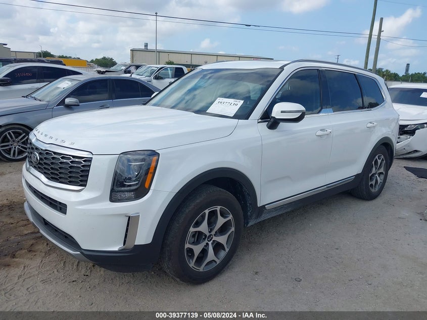2020 Kia Telluride Ex VIN: 5XYP34HCXLG044856 Lot: 39377139