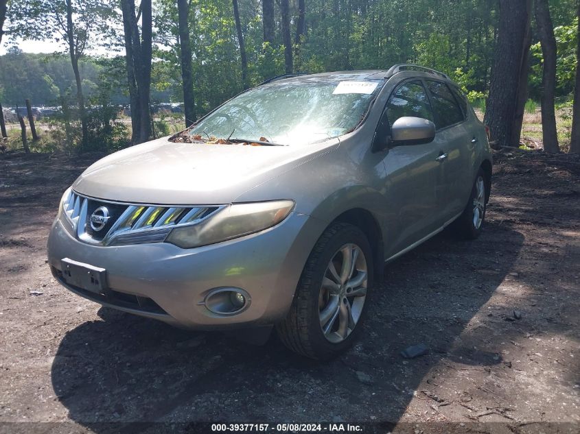 2009 Nissan Murano Le VIN: JN8AZ18W39W118096 Lot: 39377157