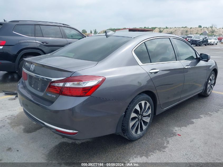 2017 Honda Accord Hybrid VIN: JHMCR6F38HC000456 Lot: 39377168