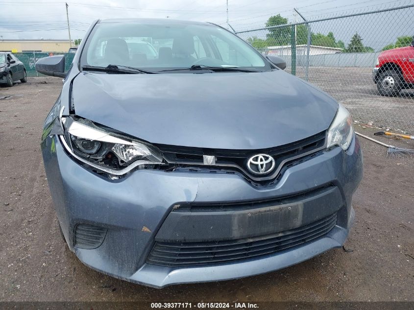 2014 Toyota Corolla Le VIN: 5YFBURHE0EP156294 Lot: 39377171