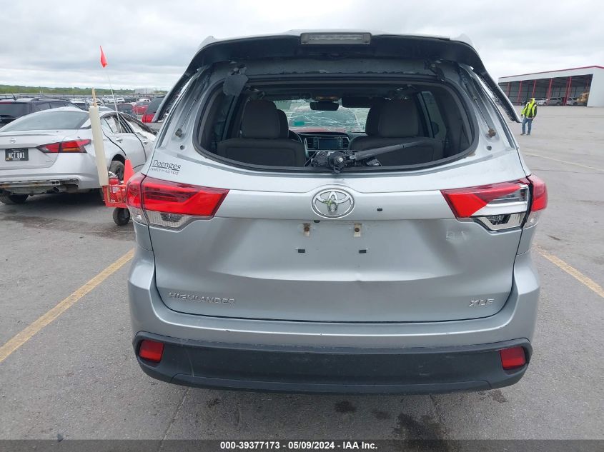 2019 TOYOTA HIGHLANDER SE/XLE - 5TDKZRFH8KS555004