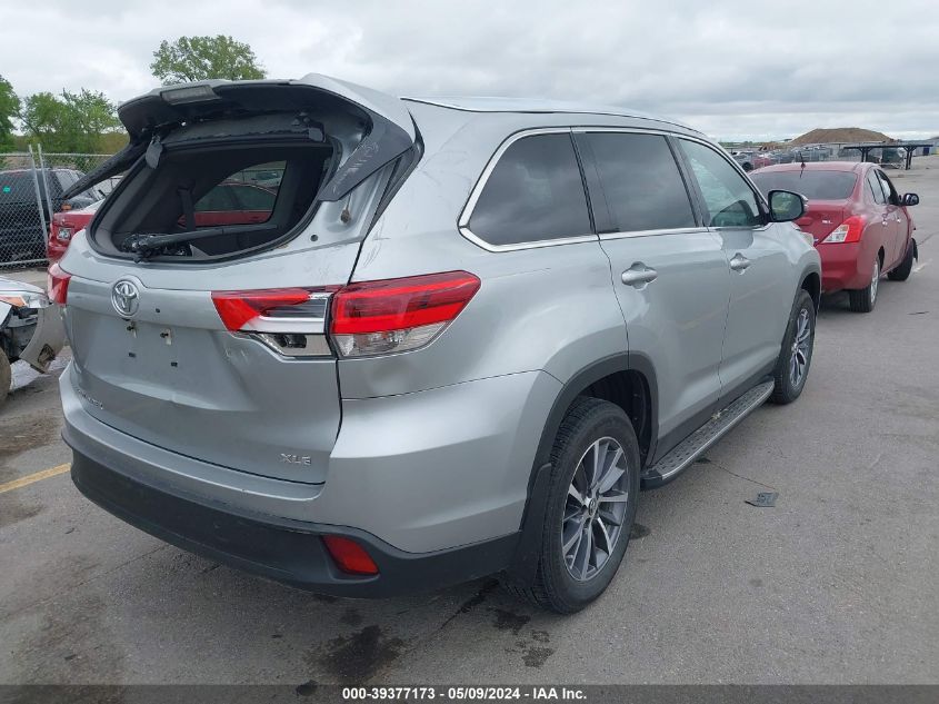 2019 TOYOTA HIGHLANDER SE/XLE - 5TDKZRFH8KS555004