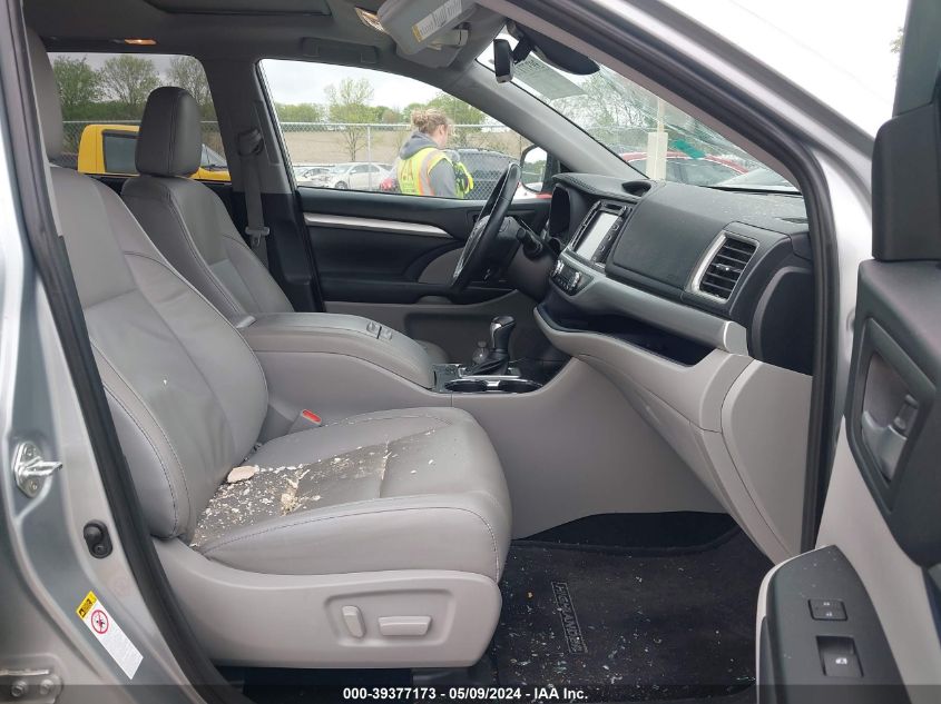 2019 TOYOTA HIGHLANDER SE/XLE - 5TDKZRFH8KS555004