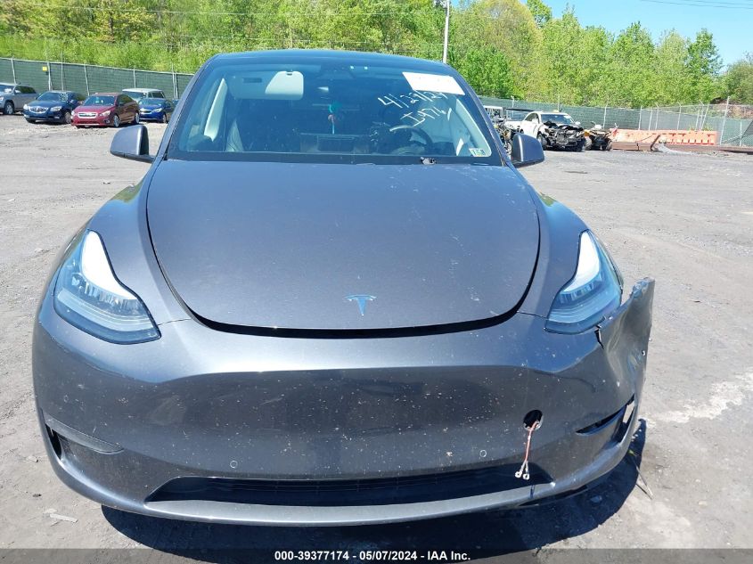 2020 Tesla Model Y Long Range Dual Motor All-Wheel Drive/Performance Dual Motor All-Wheel Drive VIN: 5YJYGDEF3LF011860 Lot: 39377174