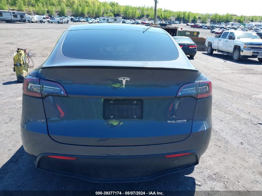 2020 Tesla Model Y Long Range Dual Motor All-Wheel Drive/Performance Dual Motor All-Wheel Drive VIN: 5YJYGDEF3LF011860 Lot: 39377174