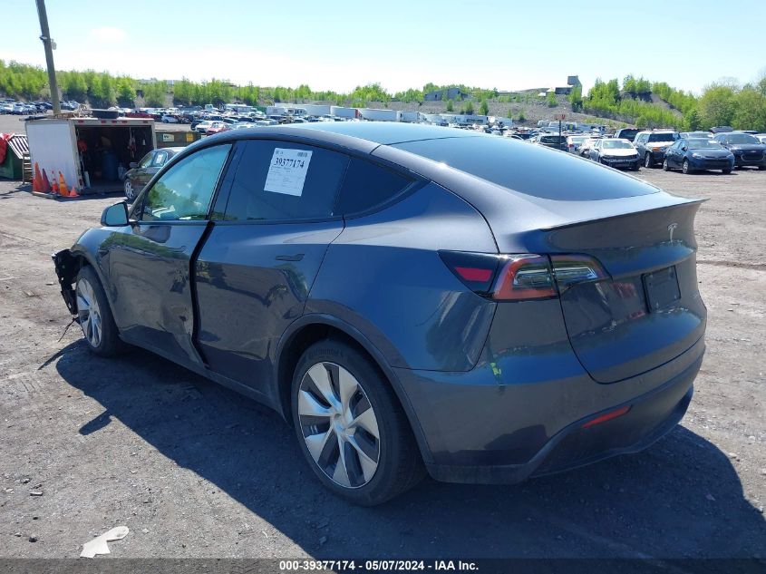 2020 Tesla Model Y Long Range Dual Motor All-Wheel Drive/Performance Dual Motor All-Wheel Drive VIN: 5YJYGDEF3LF011860 Lot: 39377174