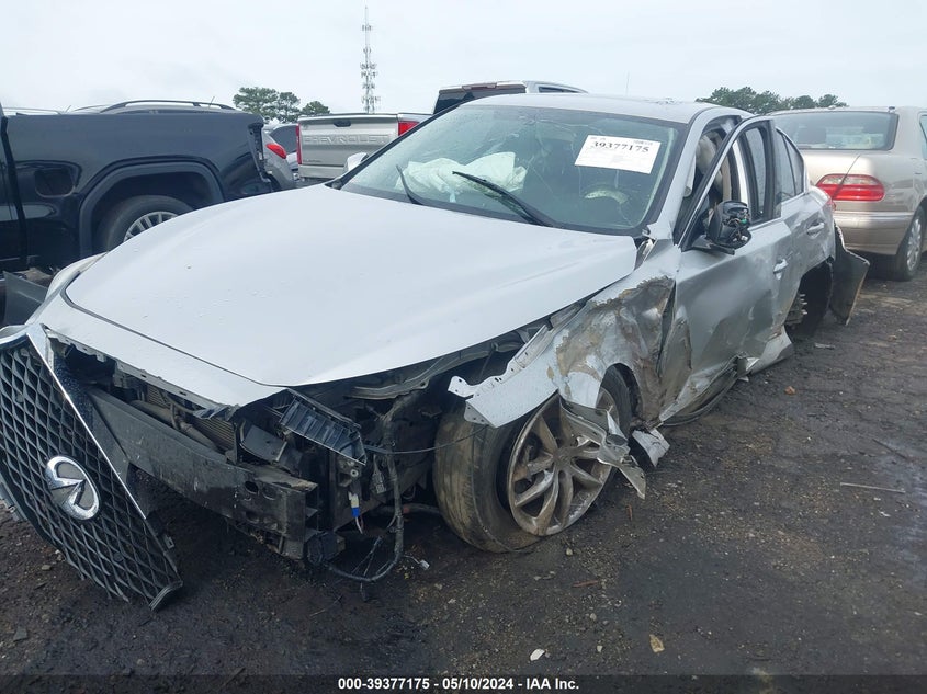 VIN JN1EV7APXJM357551 2018 INFINITI Q50 LUXE/SPORT