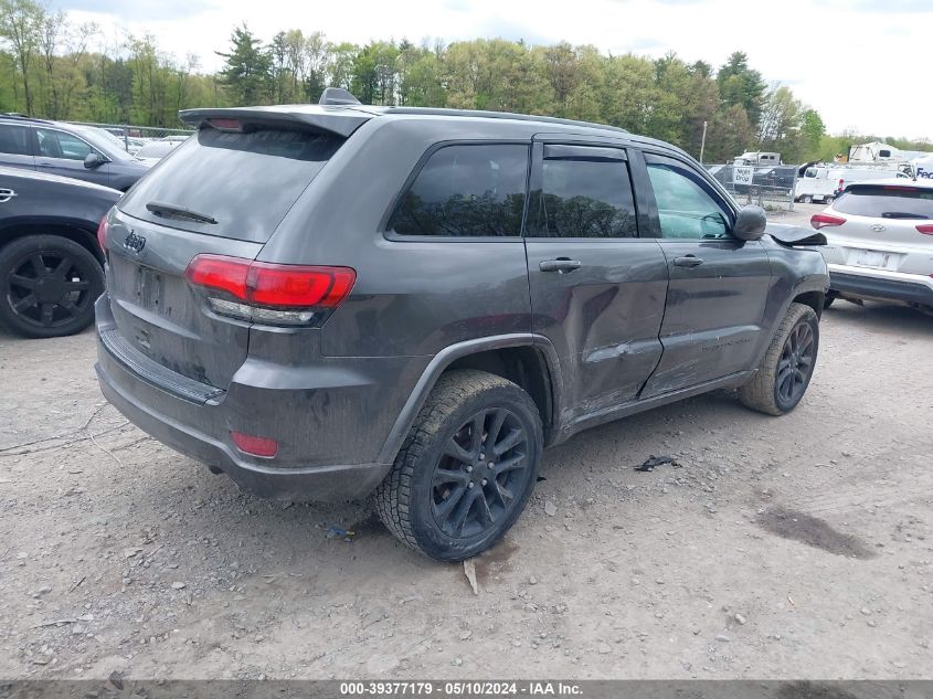 2018 Jeep Grand Cherokee Altitude 4X4 VIN: 1C4RJFAG4JC118930 Lot: 39377179