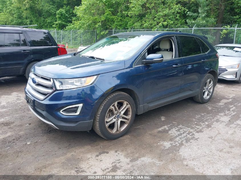 2FMPK4K8XHBB87207 2017 FORD EDGE - Image 2