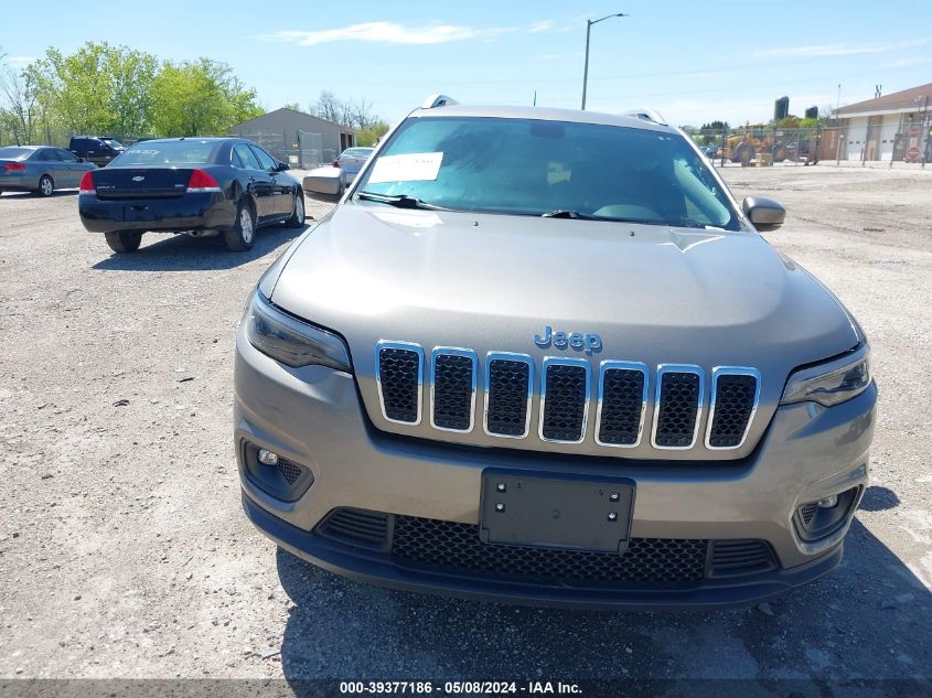 2019 Jeep Cherokee Latitude Plus Fwd VIN: 1C4PJLLBXKD485205 Lot: 39377186