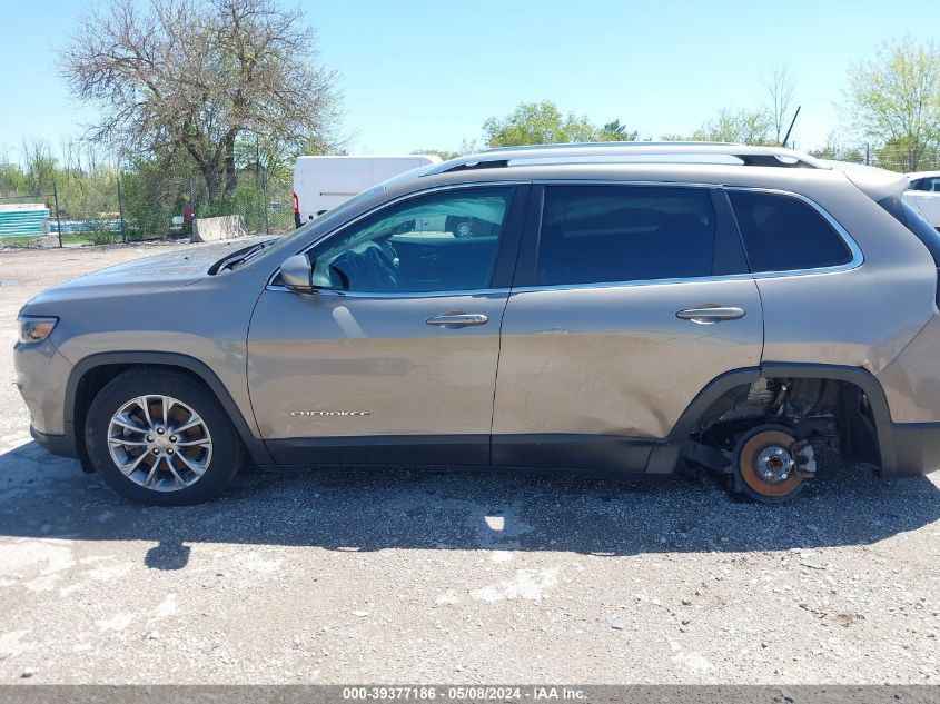 2019 Jeep Cherokee Latitude Plus Fwd VIN: 1C4PJLLBXKD485205 Lot: 39377186