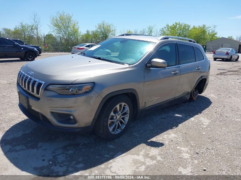 2019 Jeep Cherokee Latitude Plus Fwd VIN: 1C4PJLLBXKD485205 Lot: 39377186