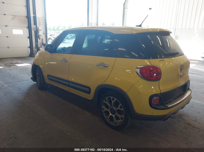 2014 Fiat 500L Trekking VIN: ZFBCFADH5EZ016542 Lot: 39377192