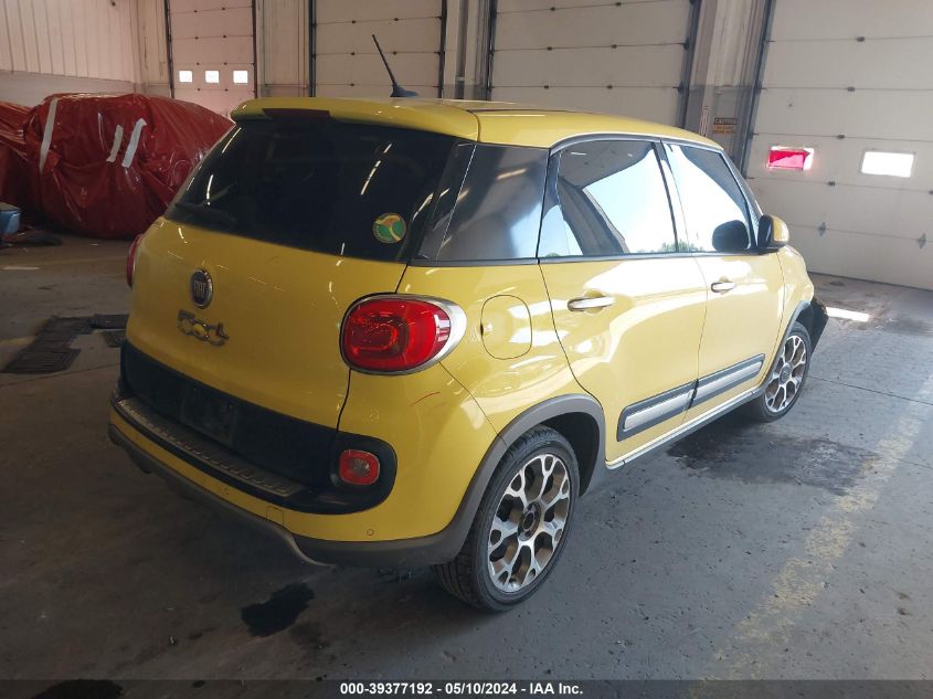 2014 Fiat 500L Trekking VIN: ZFBCFADH5EZ016542 Lot: 39377192