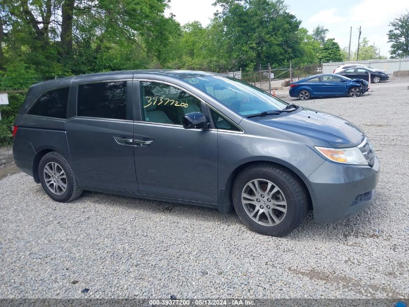 2012 Honda Odyssey Ex-L VIN: 5FNRL5H61CB117841 Lot: 39377200