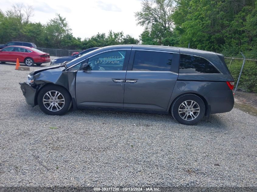 2012 Honda Odyssey Ex-L VIN: 5FNRL5H61CB117841 Lot: 39377200