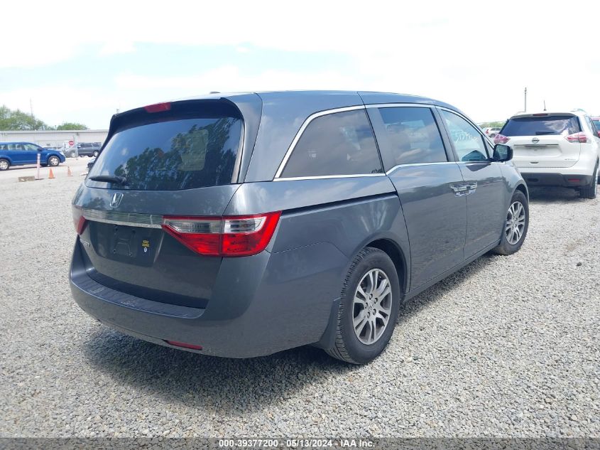 2012 Honda Odyssey Ex-L VIN: 5FNRL5H61CB117841 Lot: 39377200