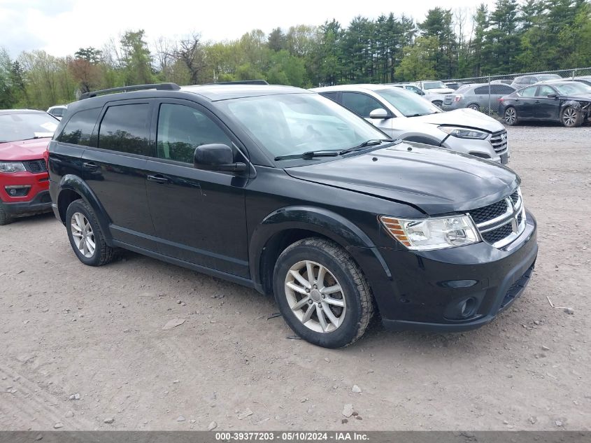 2016 Dodge Journey Sxt VIN: 3C4PDDBG9GT179592 Lot: 39377203