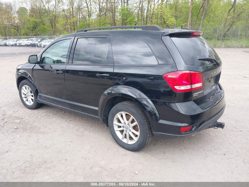 2016 Dodge Journey Sxt VIN: 3C4PDDBG9GT179592 Lot: 39377203