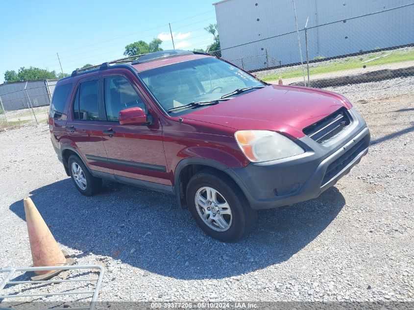 2004 Honda Cr-V Ex VIN: SHSRD78884U237074 Lot: 39377205