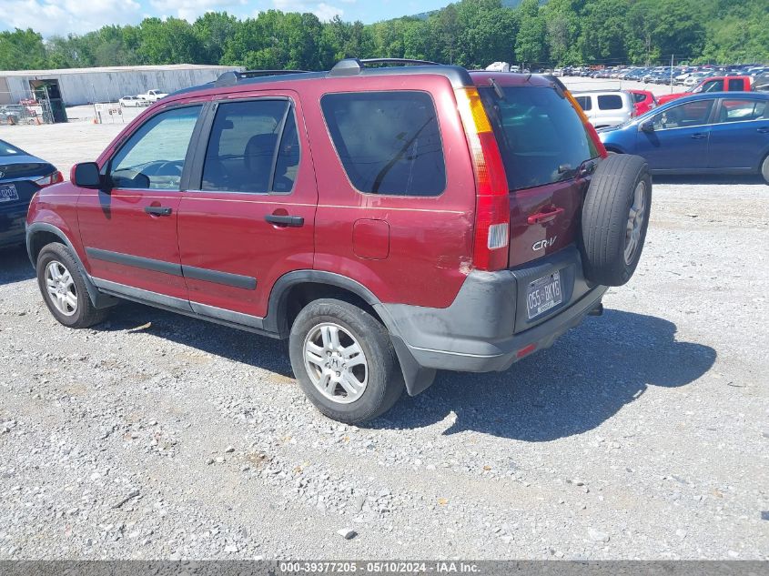 2004 Honda Cr-V Ex VIN: SHSRD78884U237074 Lot: 39377205