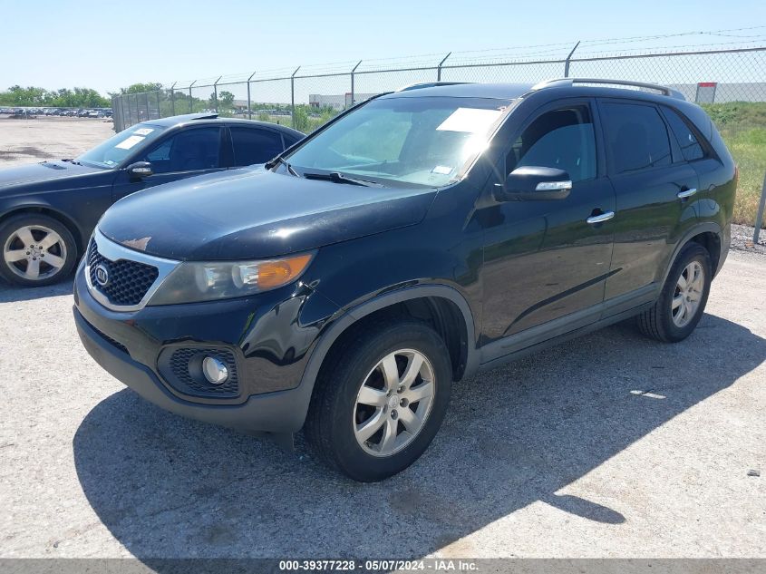 2011 Kia Sorento Lx VIN: 5XYKT4A15BG100915 Lot: 39377228