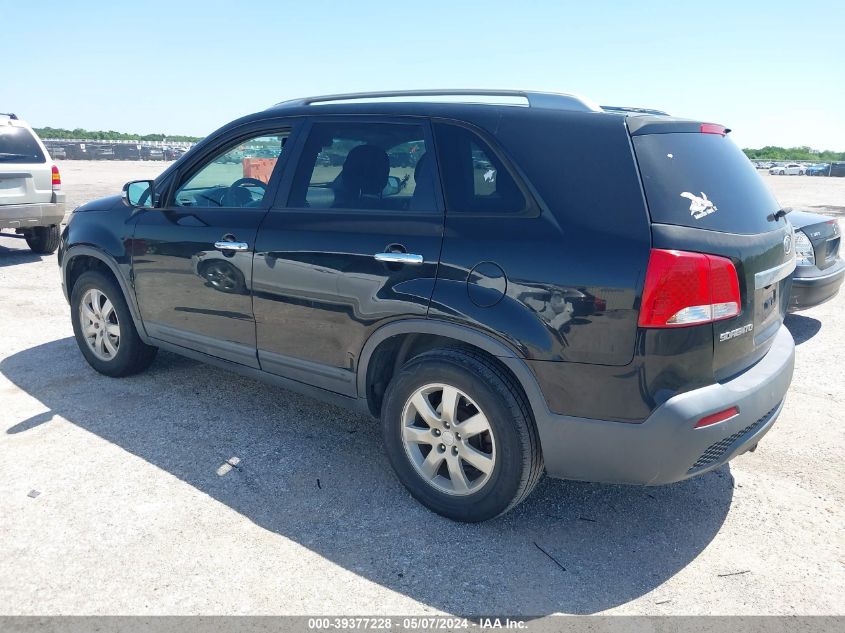 2011 Kia Sorento Lx VIN: 5XYKT4A15BG100915 Lot: 39377228