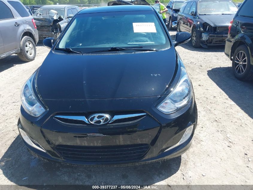 2013 Hyundai Accent Se VIN: KMHCU5AE2DU093137 Lot: 39377237