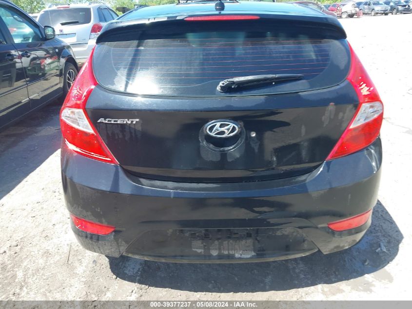 2013 Hyundai Accent Se VIN: KMHCU5AE2DU093137 Lot: 39377237