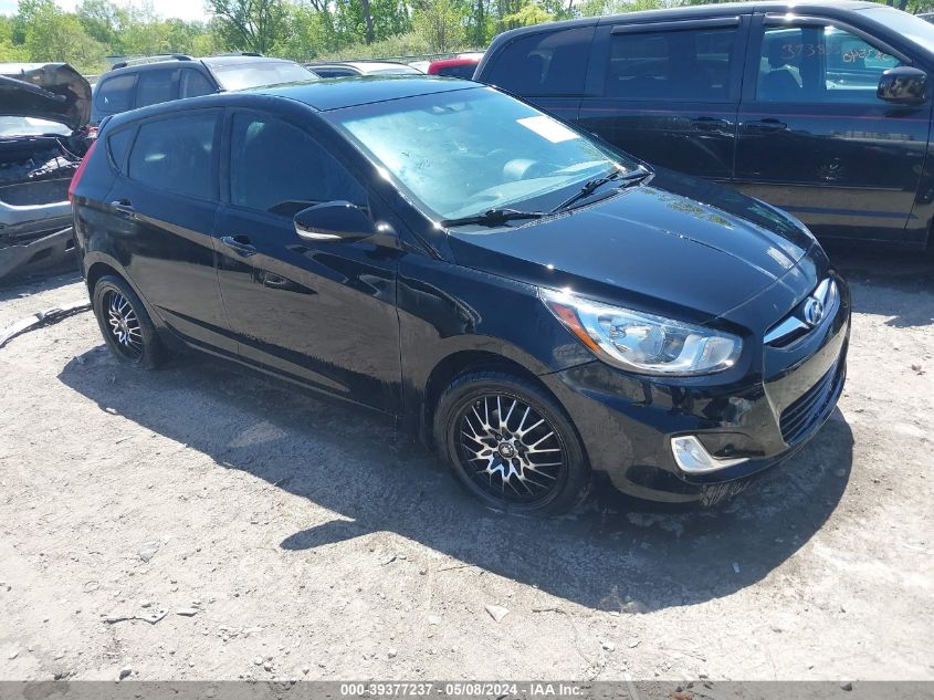 2013 Hyundai Accent Se VIN: KMHCU5AE2DU093137 Lot: 39377237