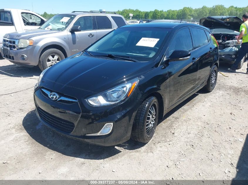 2013 Hyundai Accent Se VIN: KMHCU5AE2DU093137 Lot: 39377237