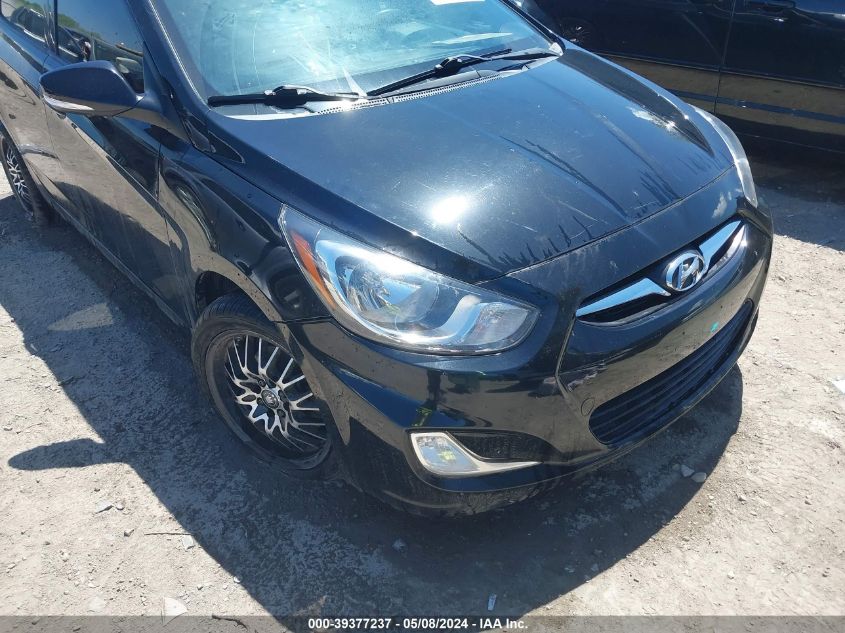 2013 Hyundai Accent Se VIN: KMHCU5AE2DU093137 Lot: 39377237