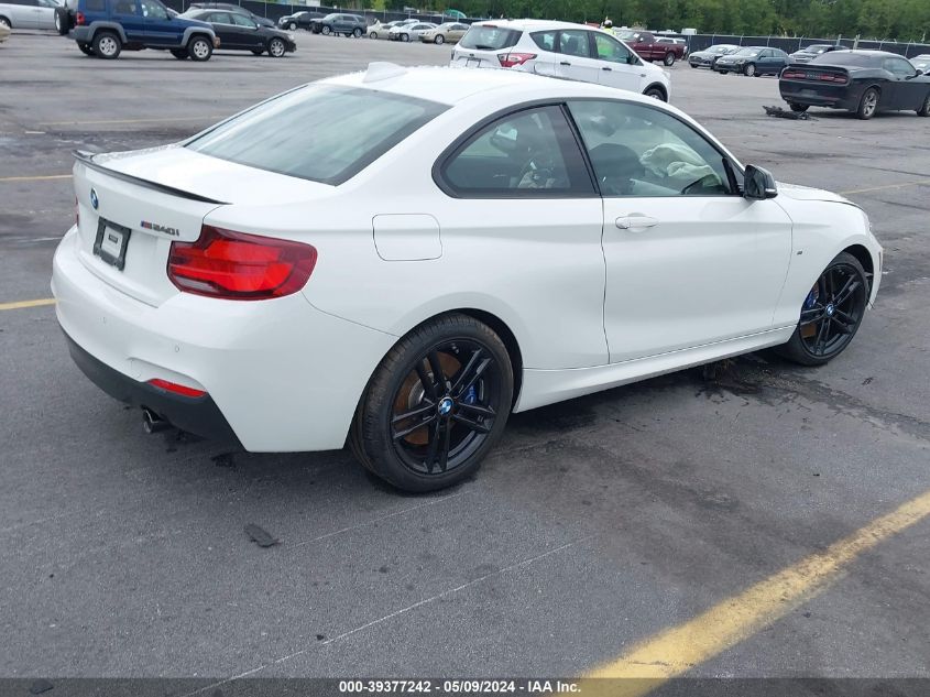 2020 BMW M240I VIN: WBA2J5C08L7D97791 Lot: 39377242