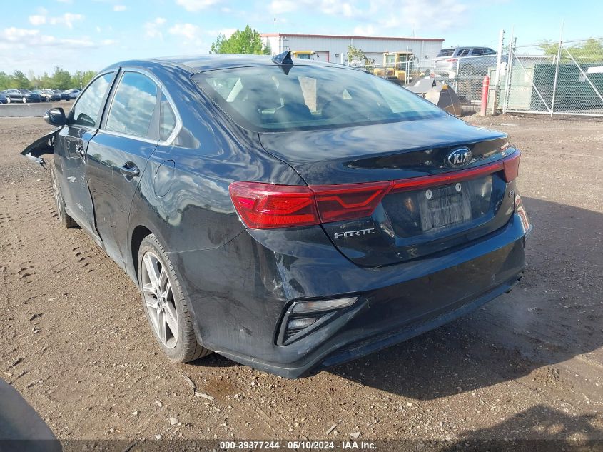 2019 Kia Forte Ex VIN: 3KPF54AD1KE056186 Lot: 39377244