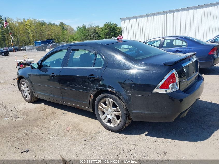 2007 Ford Fusion Sel VIN: 3FAHP08Z57R275803 Lot: 39377255