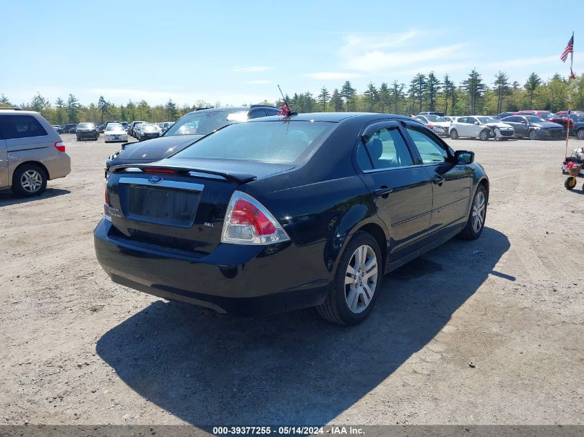 2007 Ford Fusion Sel VIN: 3FAHP08Z57R275803 Lot: 39377255