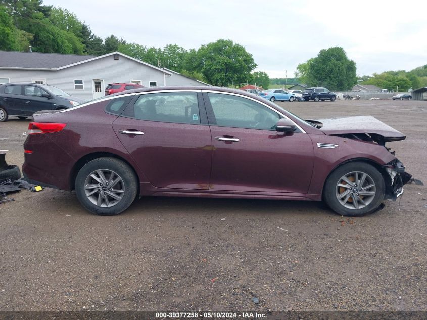 2020 Kia Optima Lx VIN: 5XXGT4L35LG440494 Lot: 39377258