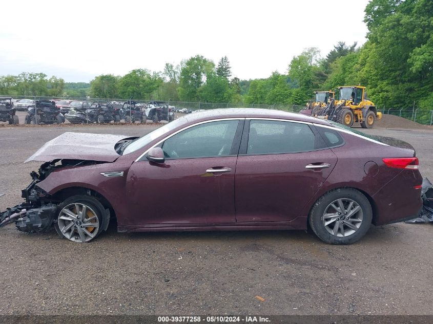 2020 Kia Optima Lx VIN: 5XXGT4L35LG440494 Lot: 39377258