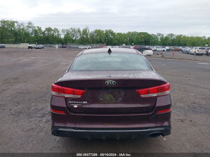 2020 Kia Optima Lx VIN: 5XXGT4L35LG440494 Lot: 39377258