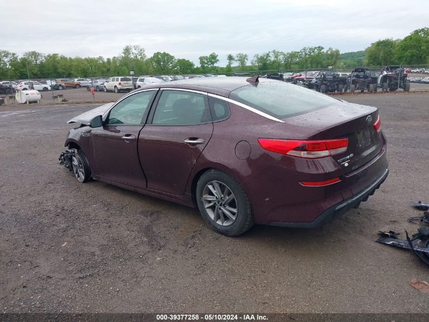 2020 Kia Optima Lx VIN: 5XXGT4L35LG440494 Lot: 39377258