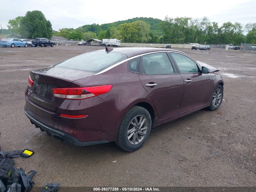 2020 Kia Optima Lx VIN: 5XXGT4L35LG440494 Lot: 39377258